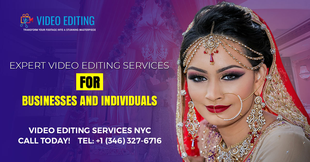 Expert video editing services for businesses and individuals.