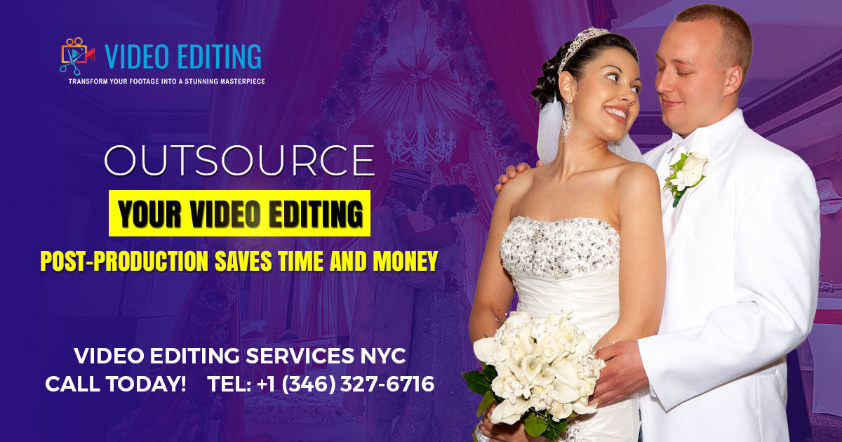 Outsource video editing post-production to save time and money.