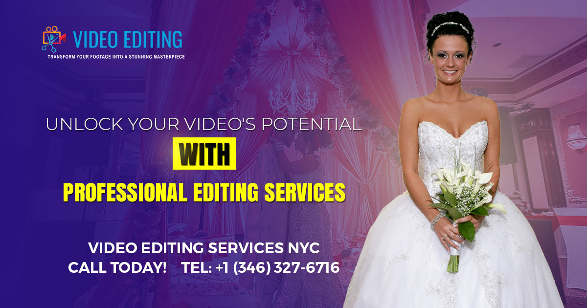 Professional video editing service to unlock your video's potential.