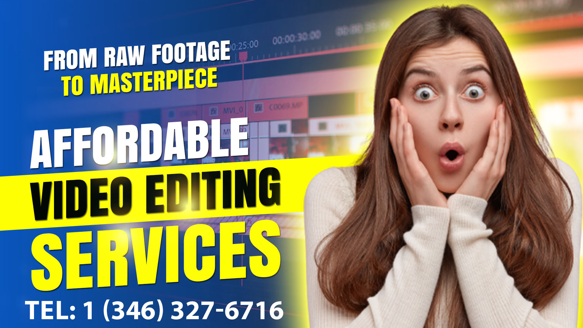 Professional Video Editing Made Easy: Post-Production Services image