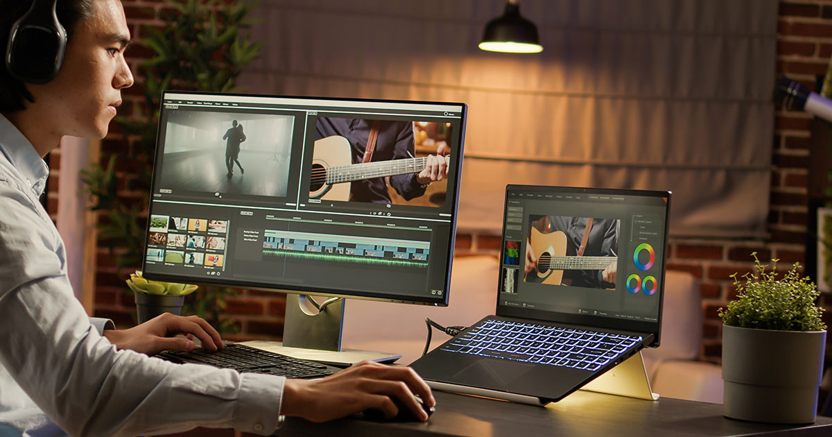Seamless video editing across multiple devices.